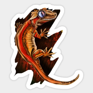 Gargoyle gecko Sticker